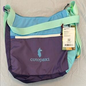Cotopaxi Purple and Blue Shoulder Bag Taal Del Dia Convertible Tote